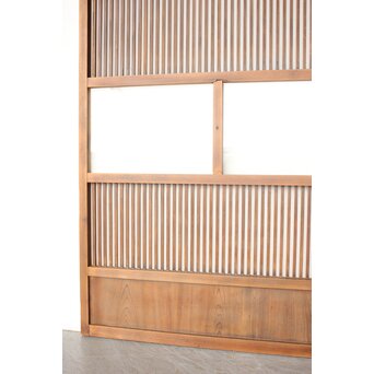 クリアガラス格子戸 2枚1組　L1178 