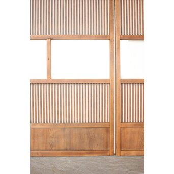 クリアガラス格子戸 2枚1組　L1178 