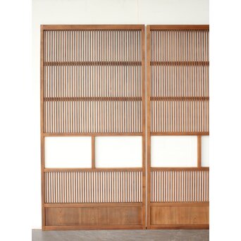 クリアガラス格子戸 2枚1組　L1178 