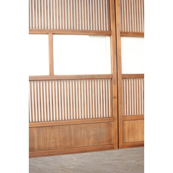 クリアガラス格子戸 2枚1組　L1178 