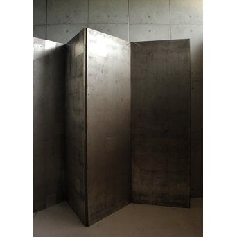 銀屏風 六曲一双　Z692 