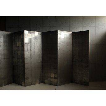 銀屏風 六曲一双　Z692