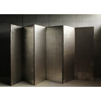 銀屏風 六曲一双　Z692 2枚目の屏風