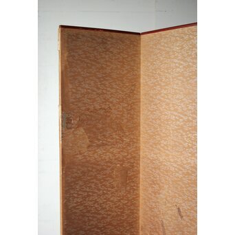 銀屏風 六曲一双　Z692 背面の内側も状態は悪いです