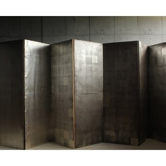 銀屏風 六曲一双　Z692 