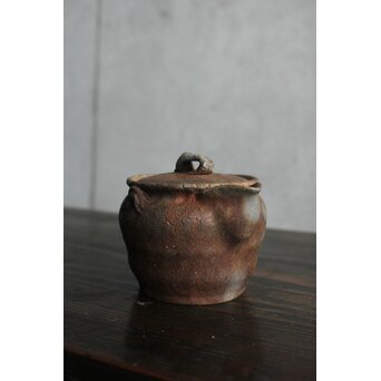 古手か 備前焼 宝瓶 急須　P573 