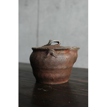 古手か 備前焼 宝瓶 急須　P573 