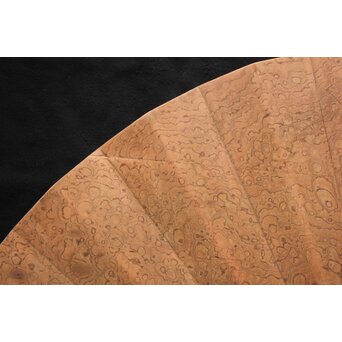 総玉杢 扇型 州浜台　X604 