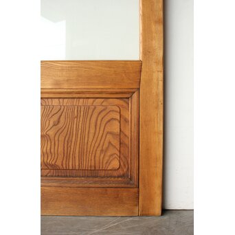 楢のクリアガラス戸 2枚1組　GD0302 