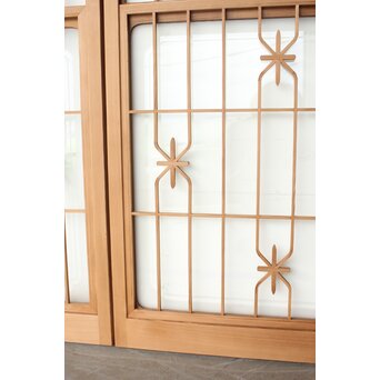 とんぼ組子 中型雪見障子戸 4枚1組　F284 