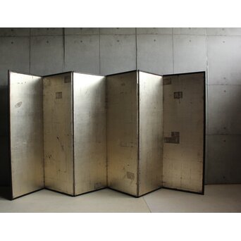中型 銀屏風 六曲一隻　Z700