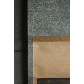 川村清雄 静物 油彩 掛軸　Z710 