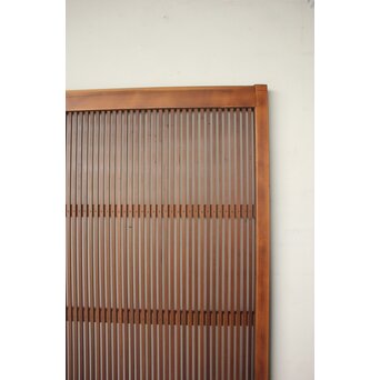 腰板欅 格子戸 2枚1組　L1192 