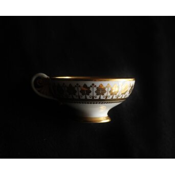 セーブル陶磁器 1815年～ ナポレオン～ルイ18世時代 金彩ティーカップ　P602 