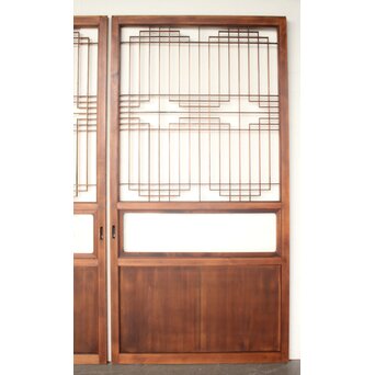 ガラス組子建具 2枚1組　GD0324 