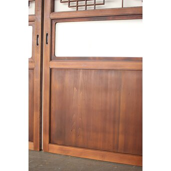 ガラス組子建具 2枚1組　GD0324 