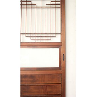 ガラス組子建具 2枚1組　GD0324 