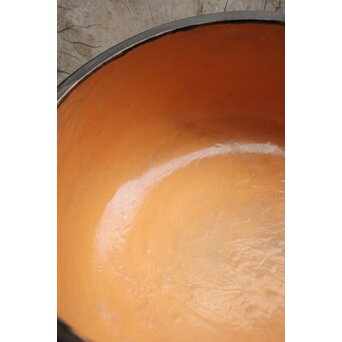 三浦乾也 金銀彩若松図風炉　P608 