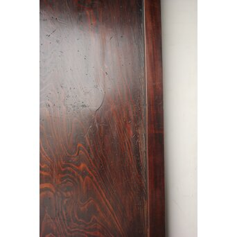 割れあり 欅框 杉板味の一枚板戸 2枚1組　B1113 