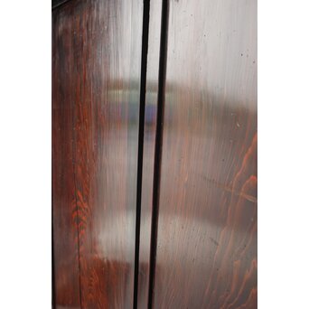 割れあり 欅框 杉板味の一枚板戸 2枚1組　B1113 