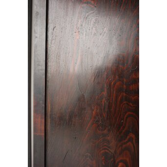割れあり 欅框 杉板味の一枚板戸 2枚1組　B1113 
