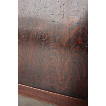 割れあり 欅框 杉板味の一枚板戸 2枚1組　B1113 