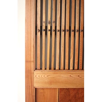 総欅 巾着蔵戸　W0226 
