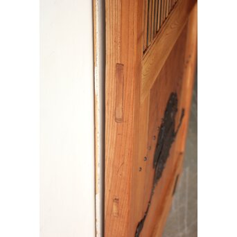 総欅 巾着蔵戸　W0226 