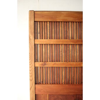 総欅 巾着蔵戸　W0226 