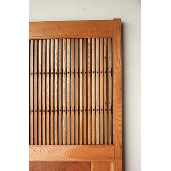 総欅 巾着蔵戸　W0226 