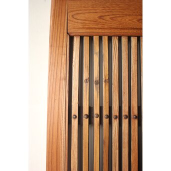 総欅 巾着蔵戸　W0226 