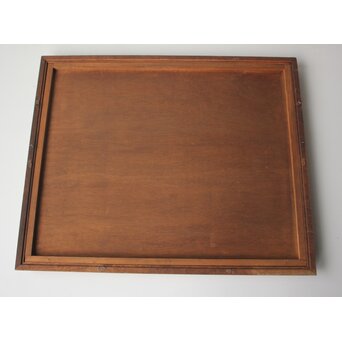 長谷川富三郎 無弟 木版画【上宮登頂】額装　Z755 