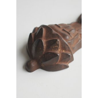 仏師 宮沢甲輔作 乾漆 懸仏 共箱　Q399 