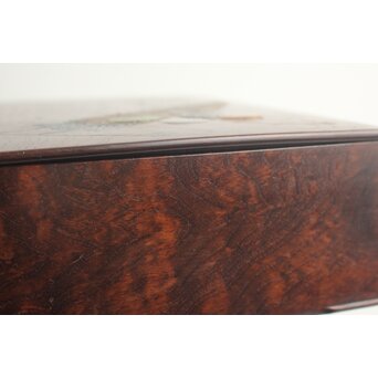 前田桑明 菜蒔絵 桑箱　X625 