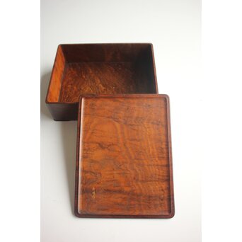 前田桑明 菜蒔絵 桑箱　X625 