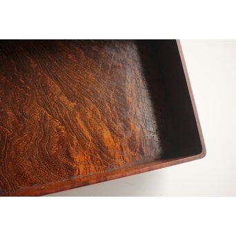 前田桑明 菜蒔絵 桑箱　X625 