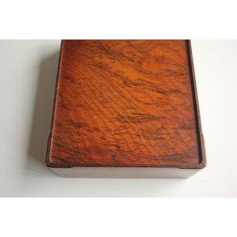 前田桑明 菜蒔絵 桑箱　X625 