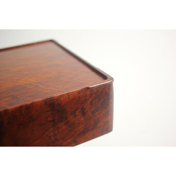 前田桑明 菜蒔絵 桑箱　X625 