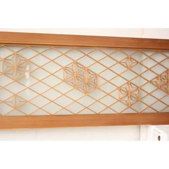 散らし組子 両面ガラス欄間　R0525 