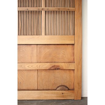 升格子に格子 堅木幅広蔵戸　W0232 