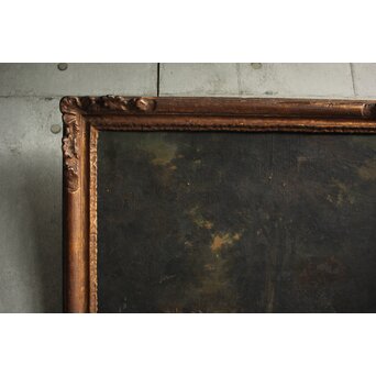 倣 守住勇魚 油彩 初期洋画家　Z768 