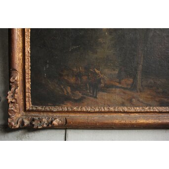 倣 守住勇魚 油彩 初期洋画家　Z768 