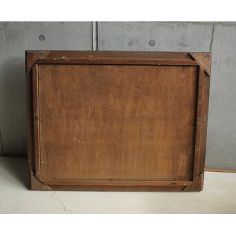 倣 守住勇魚 油彩 初期洋画家　Z768 