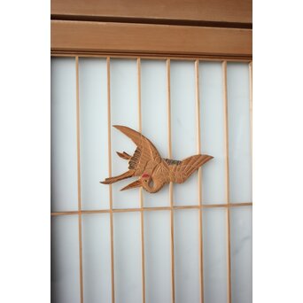 鶴亀書院欄間 3枚1組　R0534 