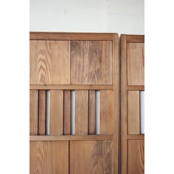 うずくり板 時代雨戸 無双戸 4枚1組　B1117 