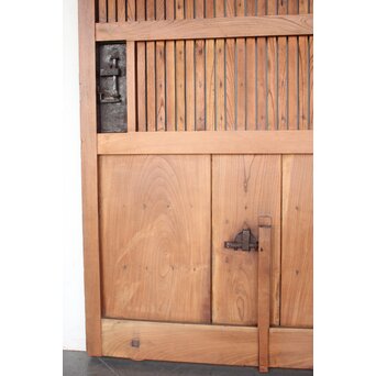 格子金具蔵戸　W0234 