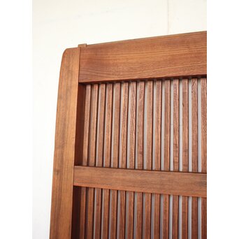 玉杢腰板 総欅格子蔵戸　W0235 