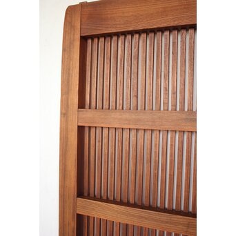 玉杢腰板 総欅格子蔵戸　W0235 