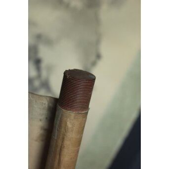 岸慶 虎図 絹本軸装　Z799 