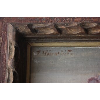 木下孝則「静物葡萄」油彩 額装　Z801 